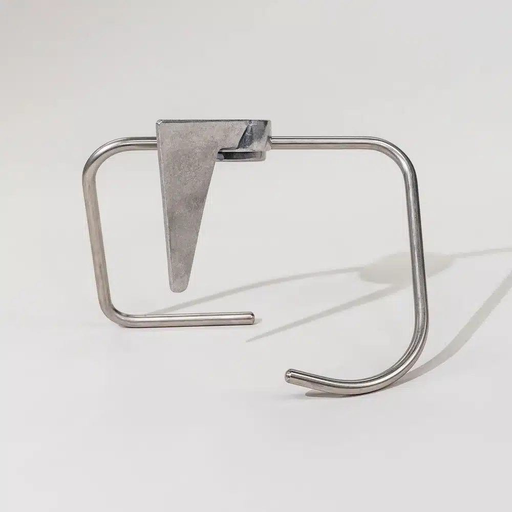 Stainless steel wall bracket with minimal design