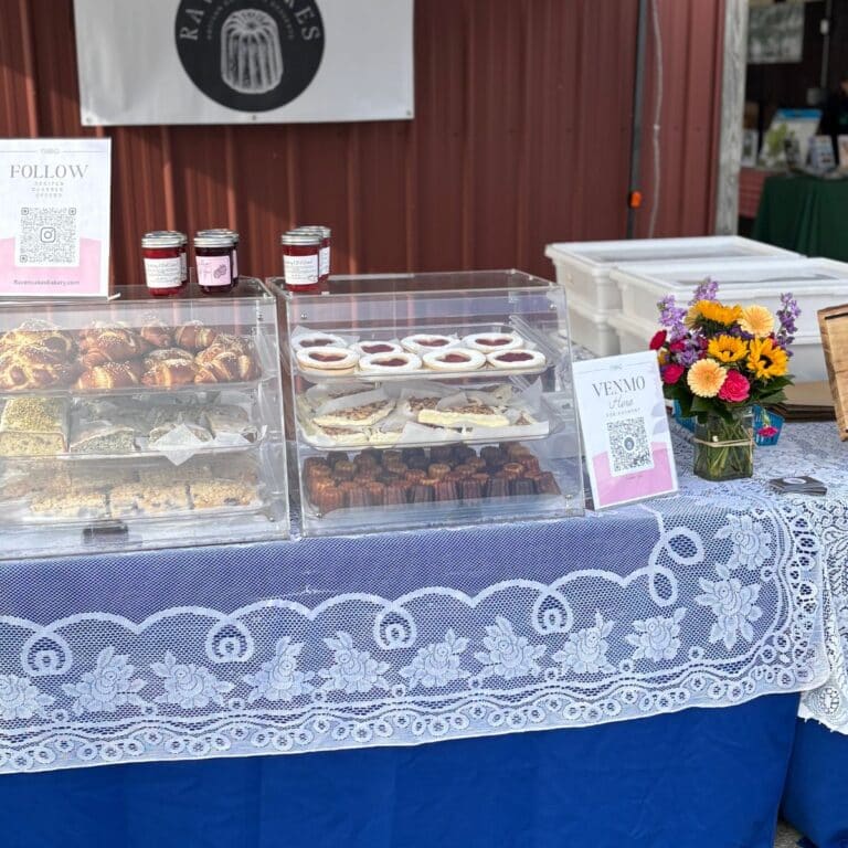 Farmers Market Bakery Display