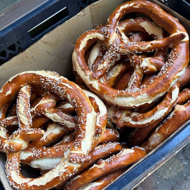 Oktoberfest Pretzel in Basket