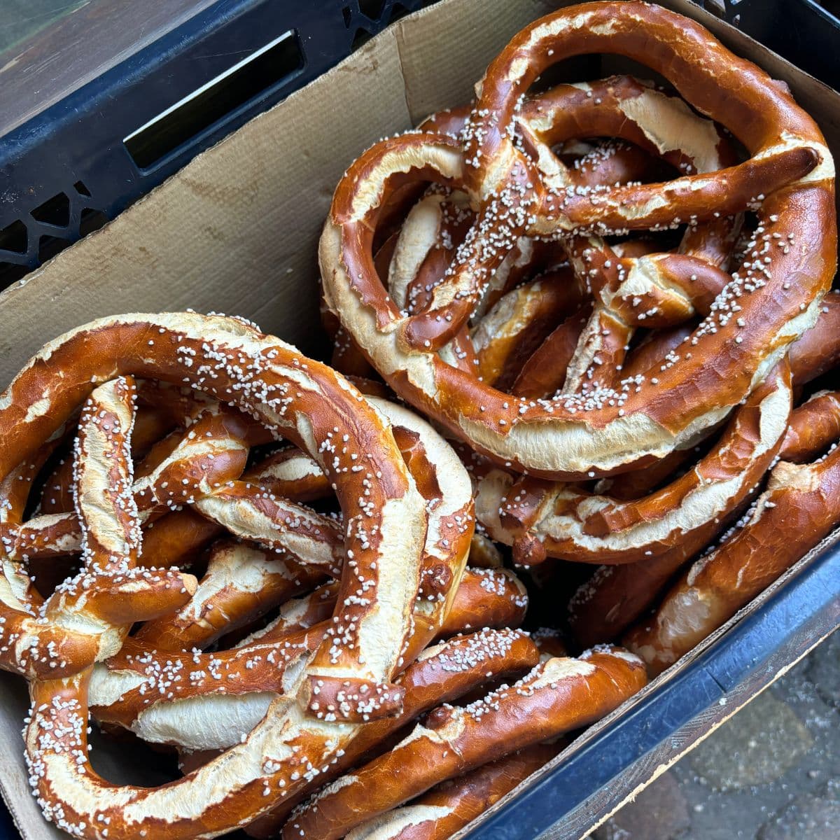 Oktoberfest Pretzel in Basket